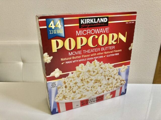 コストコポップコーンは44袋でいくら？作り方・値段・味・電子レンジ時間を徹底解説