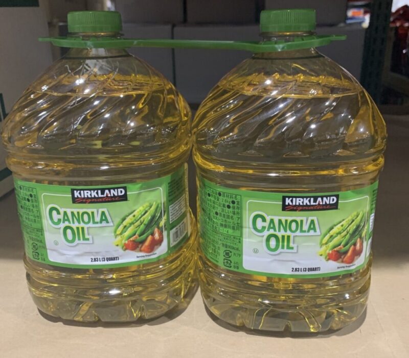 コストコのカークランドキャノーラ油がコスパ最強すぎる！大容量5㎏超えの油とは？