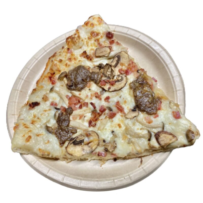 【コストコおすすめピザ】マッシュルームポルチーニソースピザ【フードコート新作】