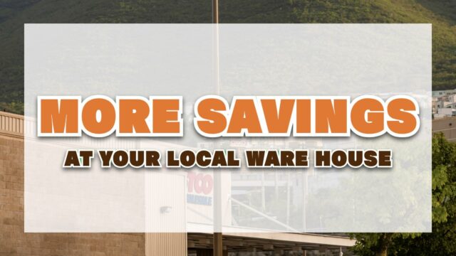 コストコ最新の割引クーポン情報「MORE SAVINGS AT YOUR LOCAL WAREHOUSE」