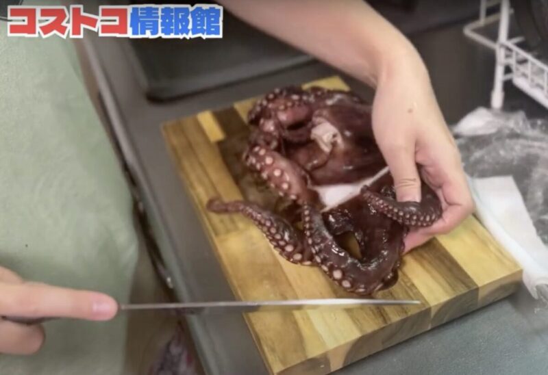 コストコの巨大「刺身用蒸し真ダコ」でたこ焼きを作ってみました！