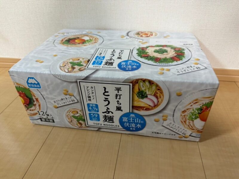 コストコの平打ちとうふ麺