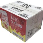 コストコのZERO SODAピーチ炭酸飲料ゼロカロリー