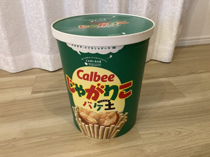 コストコでCALBEE（カルビー）バケ土12Lぽろしり種芋付き