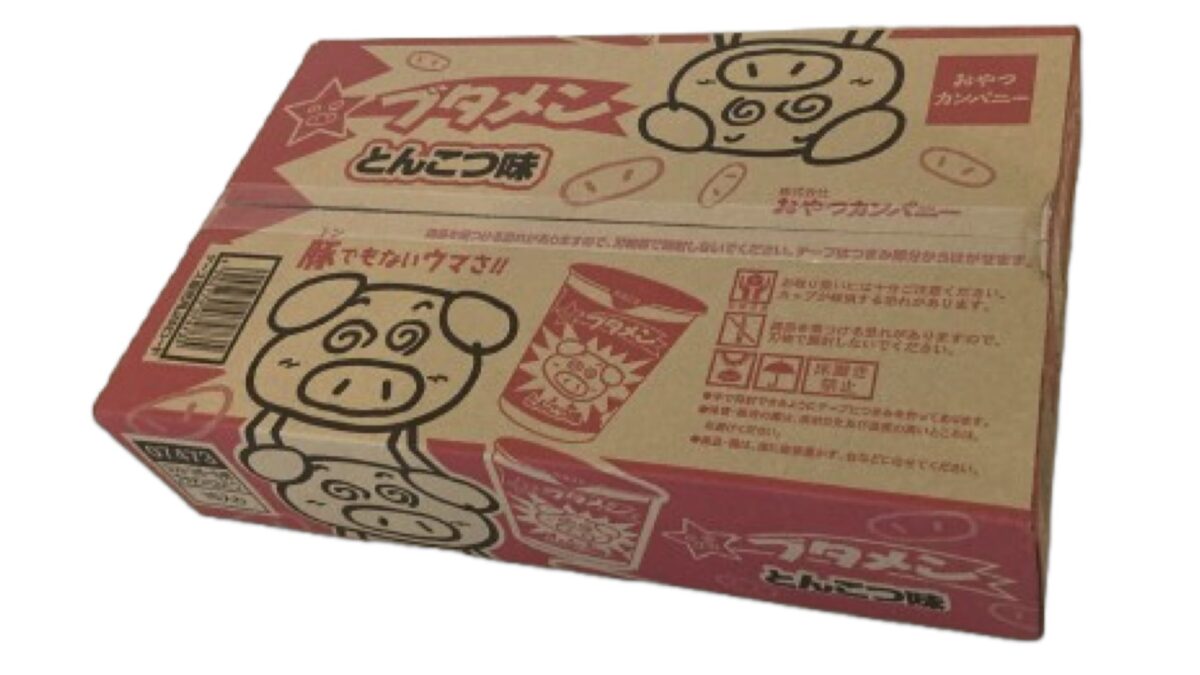 コストコのおやつカンパニー ブタメンとんこつ味カップ