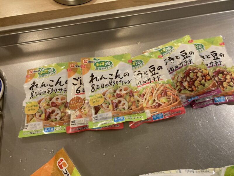 【コストコ新商品】ママの味方な商品フジッコおかず畑サラダ6個セットはおすすめ!