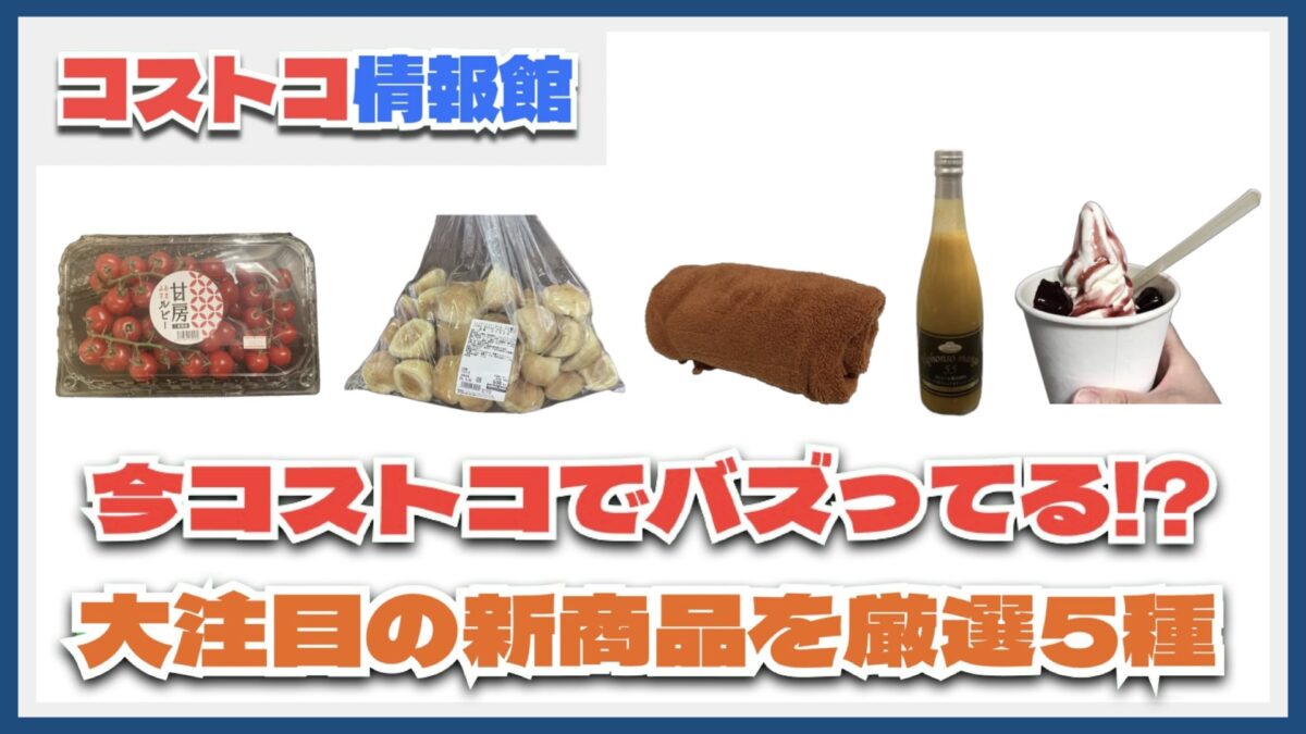 【#コストコ】お買い得!?最近発売されたばかりの大注目商品5選Part14