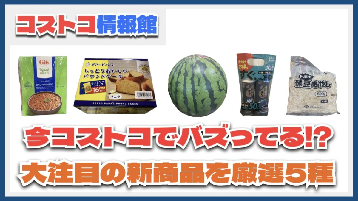 【#コストコ】お買い得!?最近発売されたばかりの大注目商品5選Part15