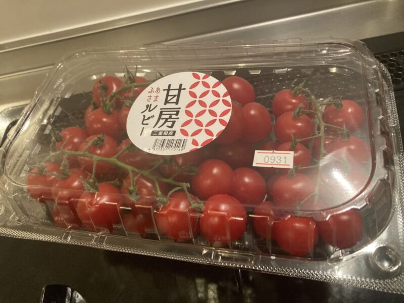 【コストコ新商品】甘くて美味しいトマト新登場!房付きチェリートマト