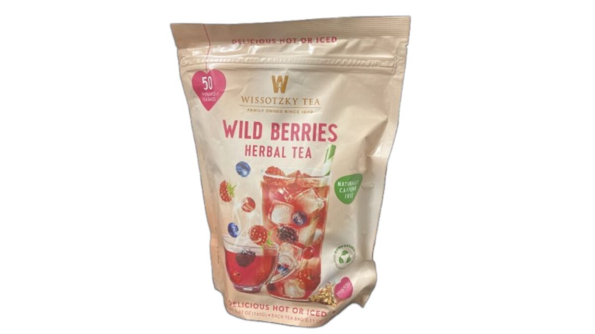 コストコのWISSOTZKY TEAワイルドベリーハーブティー