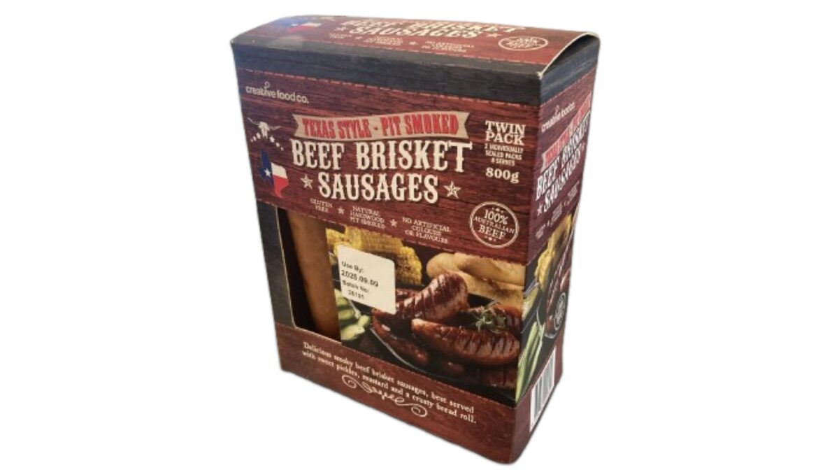 コストコのSPIESS FOODビーフブリスケットソーセージ