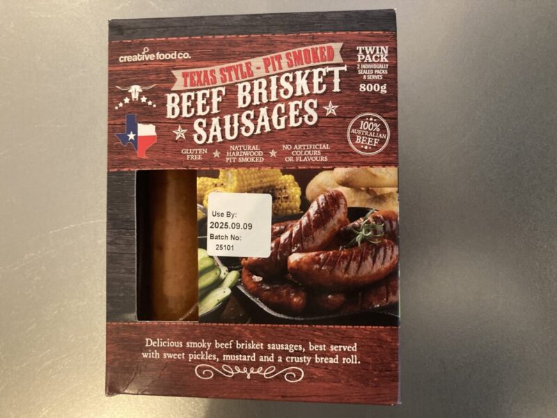 コストコ新商品のSPIESS FOODビーフブリスケットソーセージはおすすめ!