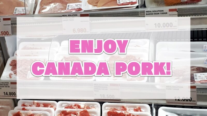 ENJOY CANADA PORK!(コストコのカナダ産ポークを楽しもう!)