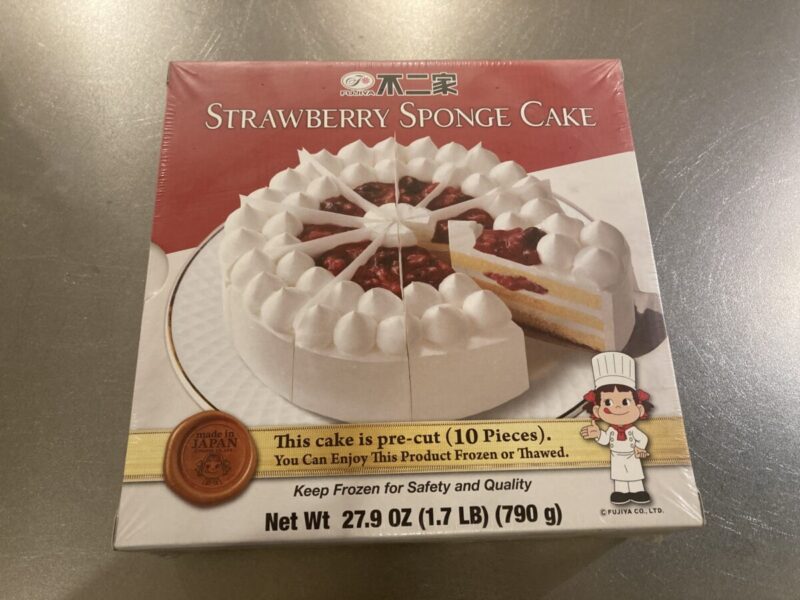 【開封レビュー】コストコの不二家ショートケーキ10個にカット済