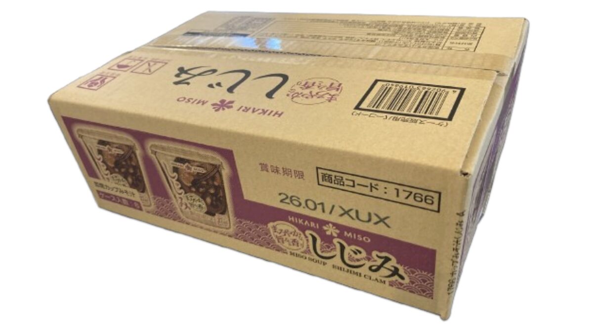 コストコのひかり味噌カップみそ汁しじみ