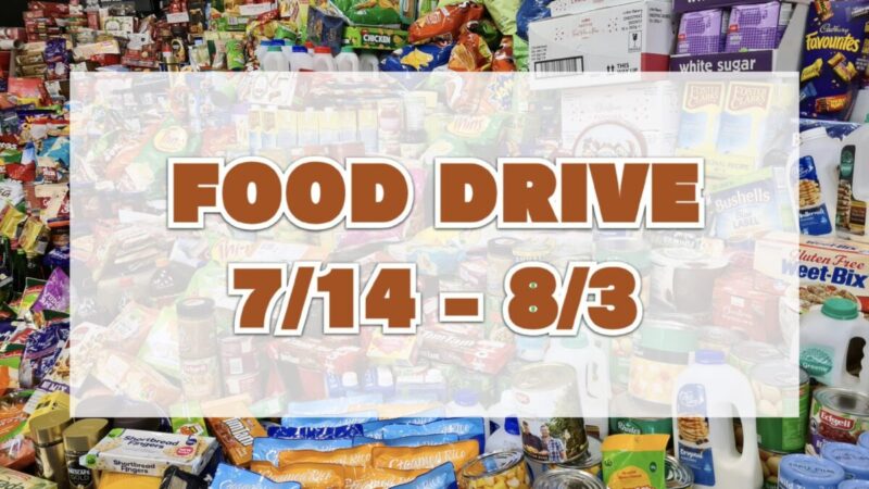 FOOD DRIVE(コストコの寄付活動)