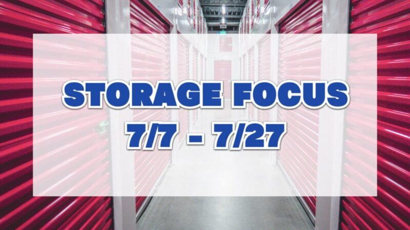 STORAGE FOCUS(コストコのストレージフェア)7月7日〜7月27日