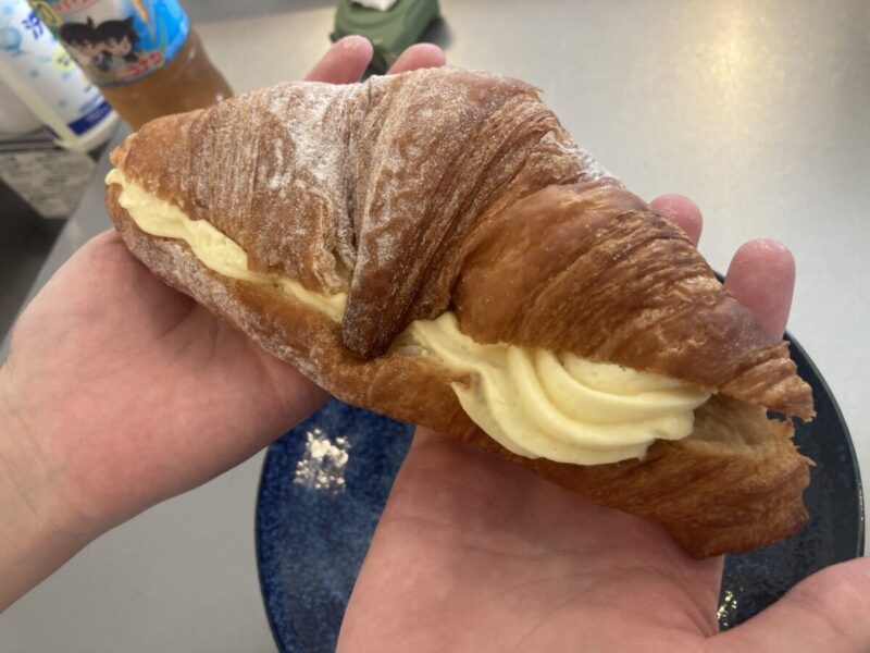 【実食レビュー】コストコのカスタードクリームクロワッサン