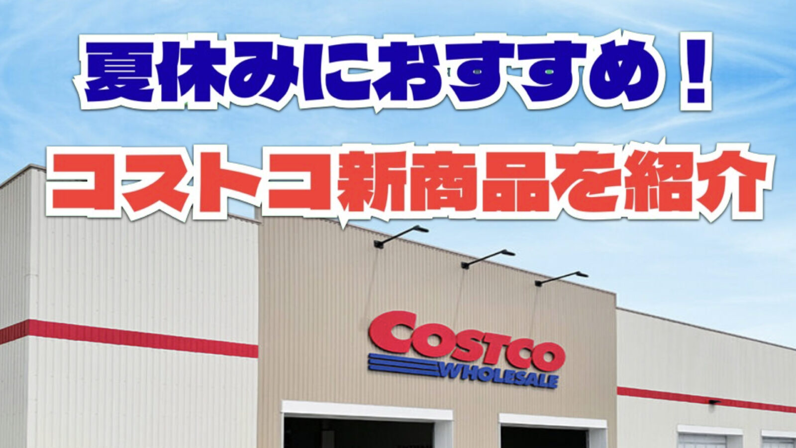 【コストコ】2025年最新の夏休みにピッタリおすすめの新商品10選！