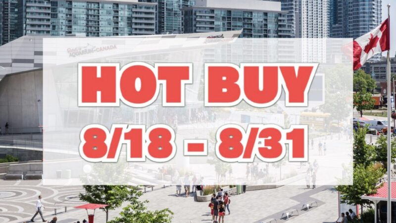 HOT BUYS(今週注目のコストコ割引商品)8月18日〜8月31日