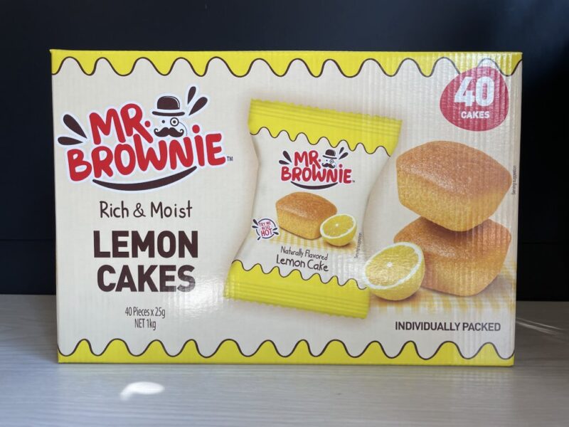 【コストコ購入品】ミスターブラウニーに新味のレモンケーキを開封！