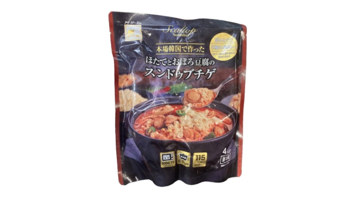 コストコの李王家ほたてとおぼろ豆腐のスンドゥブチゲ
