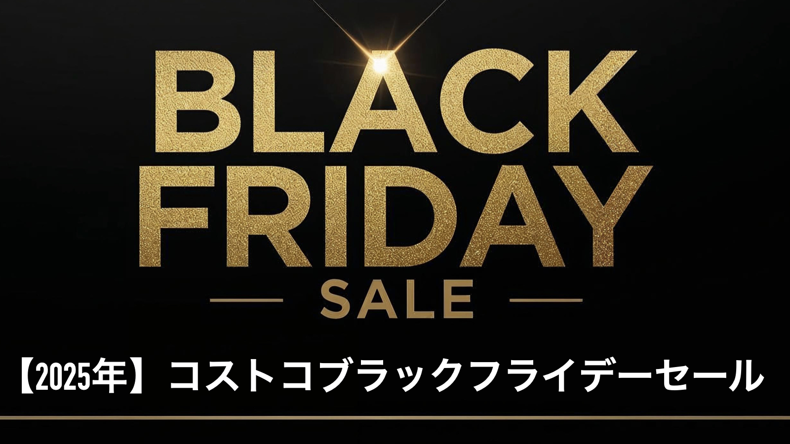 【2025年最新】今年のコストコブラックフライデーセール！いつから？割引対象商品も紹介