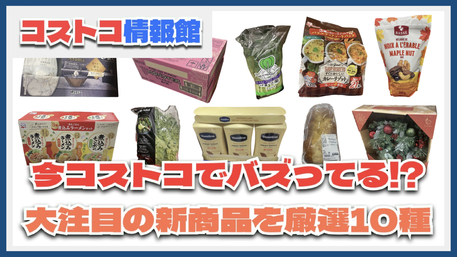 【#コストコ】お買い得!?最近発売されたばかりの大注目商品10選Part31
