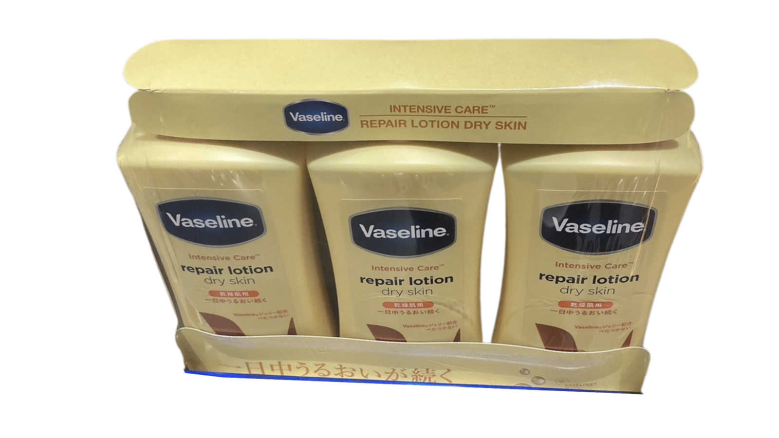 コストコのヴァセリン リペアローション ドライスキン