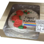 ホワイトラウンドケーキ