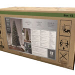 コストコ新商品のクリスマスツリー電飾付き（約365cm）屋内用