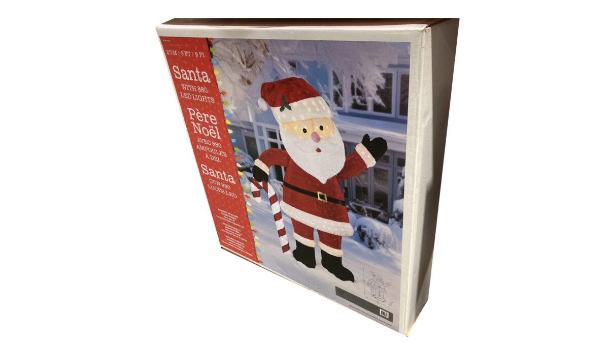 コストコ新商品のポップアップサンタクロース（約275cm）