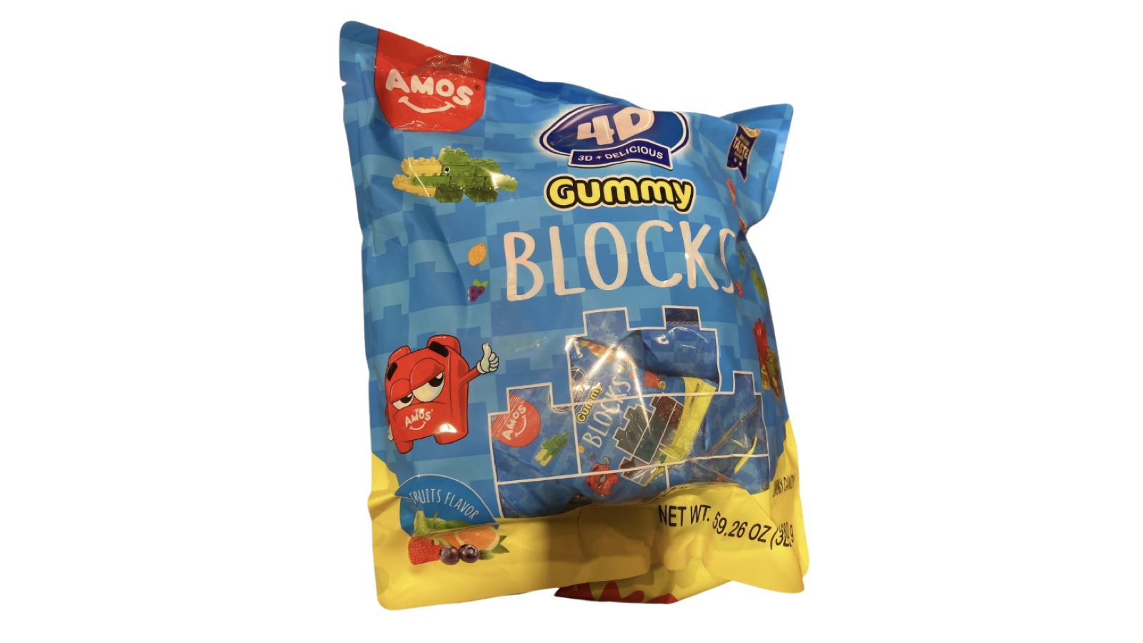 コストコ新商品のAMOS 4Dグミブロック