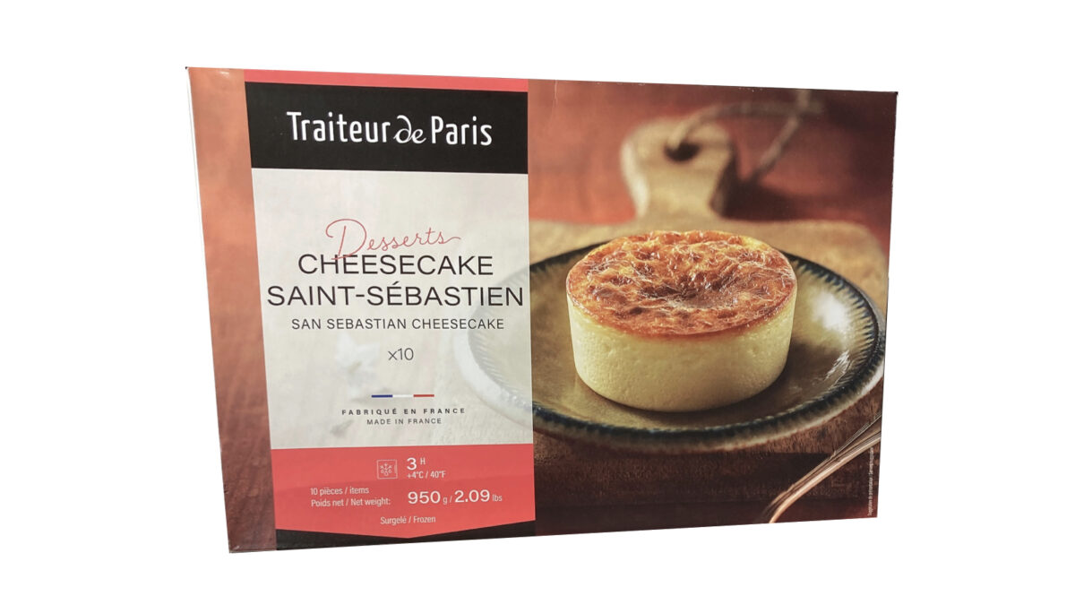 CHEF DE PARIS サンセバスチャンチーズケーキ