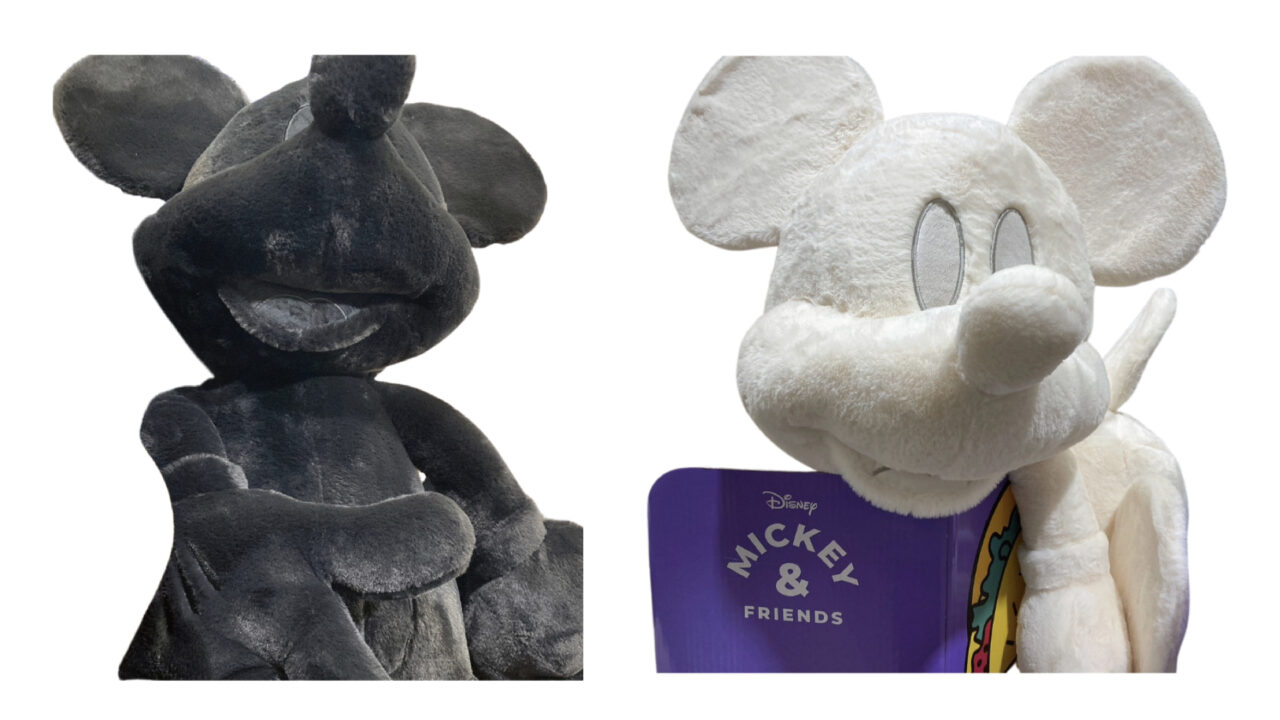 コストコに巨大白黒ミッキーのぬいぐるみ100cmが登場！ブランケット付きでお得