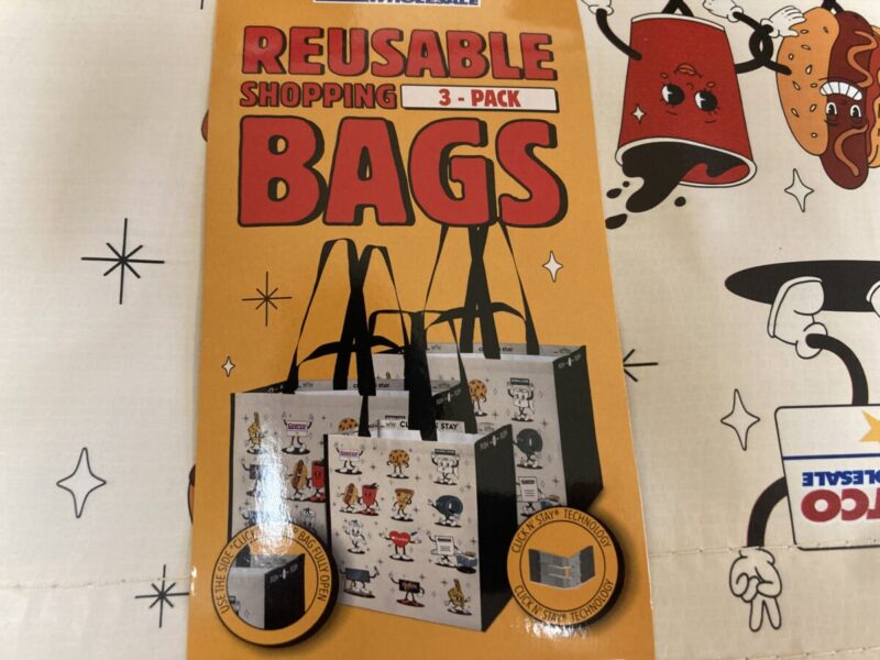 コストコで購入したキャラクターデザインの新作エコバッグが可愛い！