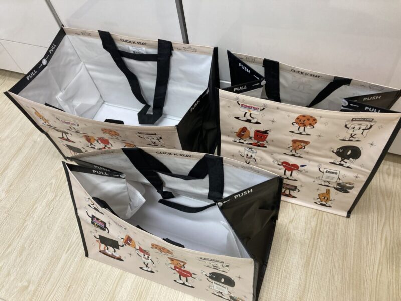 コストコで購入したキャラクターデザインの新作エコバッグが可愛い！