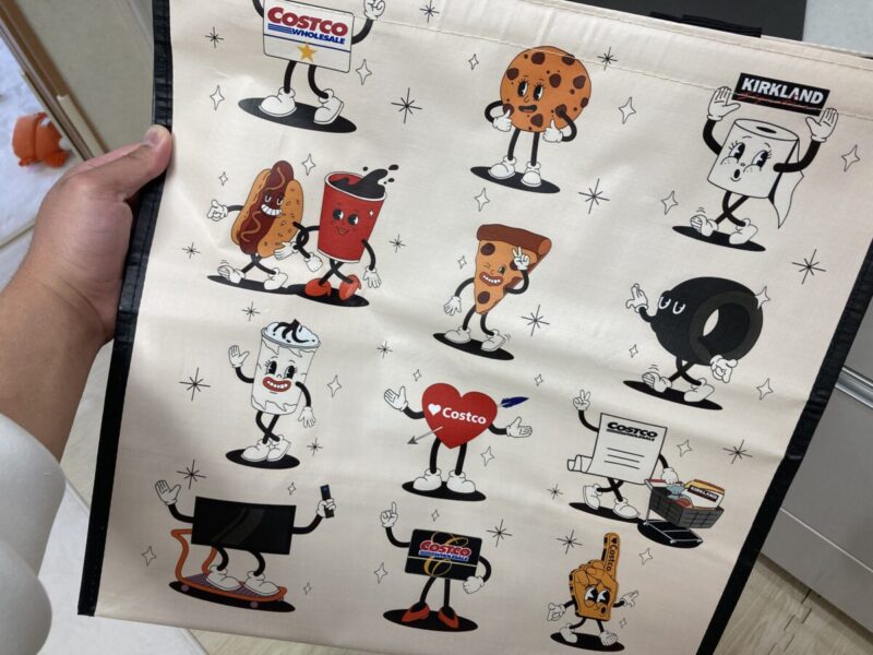 コストコで購入したキャラクターデザインの新作エコバッグが可愛い！
