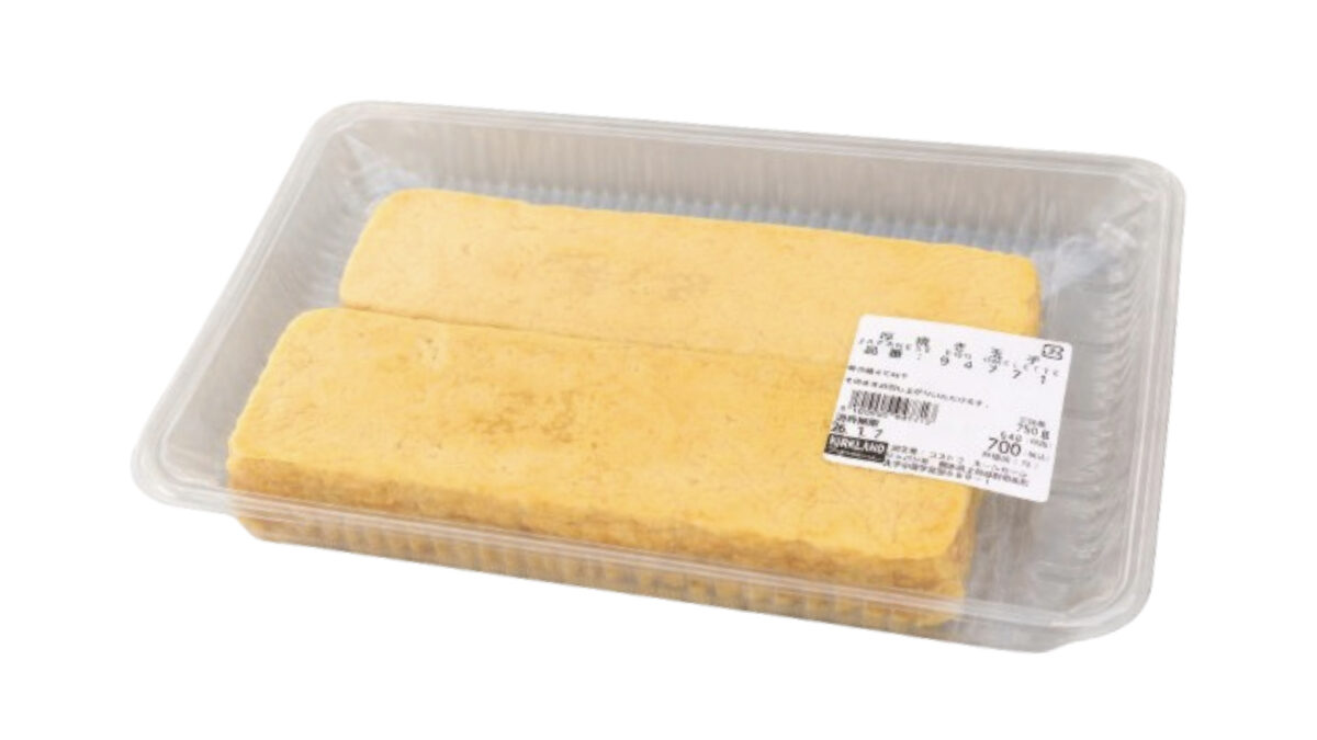 コストコ「厚焼き玉子」発見！寿司ファミリー盛りの中の“あの玉子”が単品で買えた話