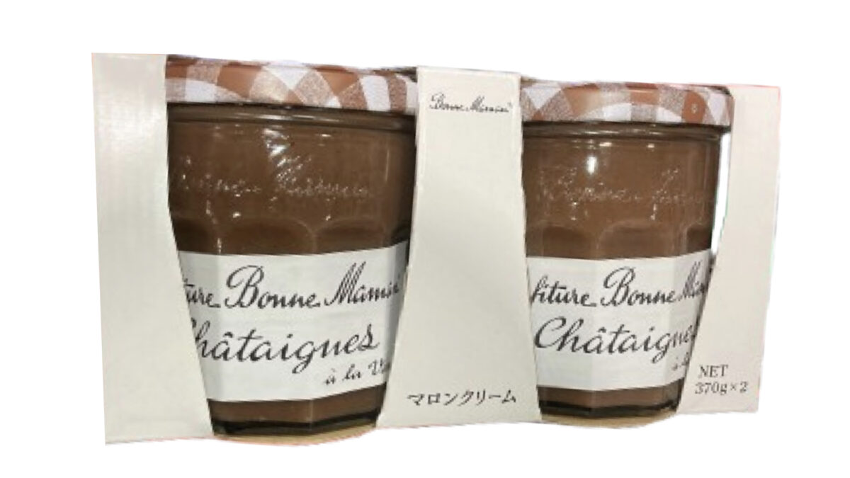 【コストコ新商品】BONNE MAMAN マロンクリーム 370g × 2個入り