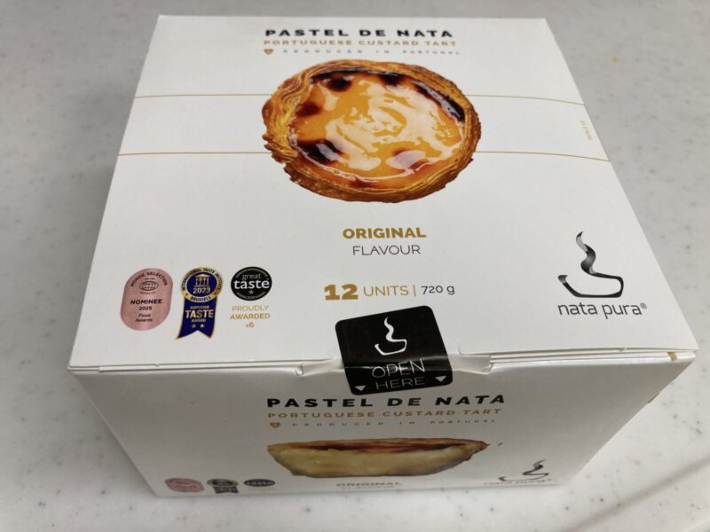 コストコ新商品NATA PURA エッグタルトの調理方法
