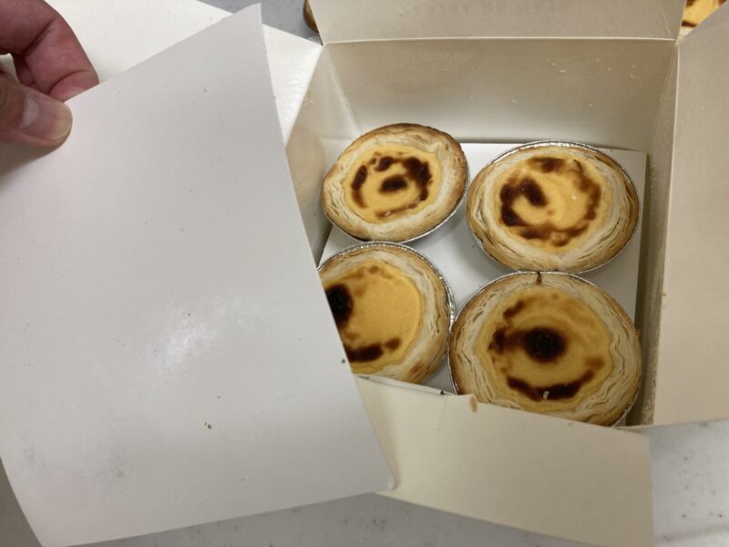 コストコ新商品NATA PURA エッグタルトの調理方法