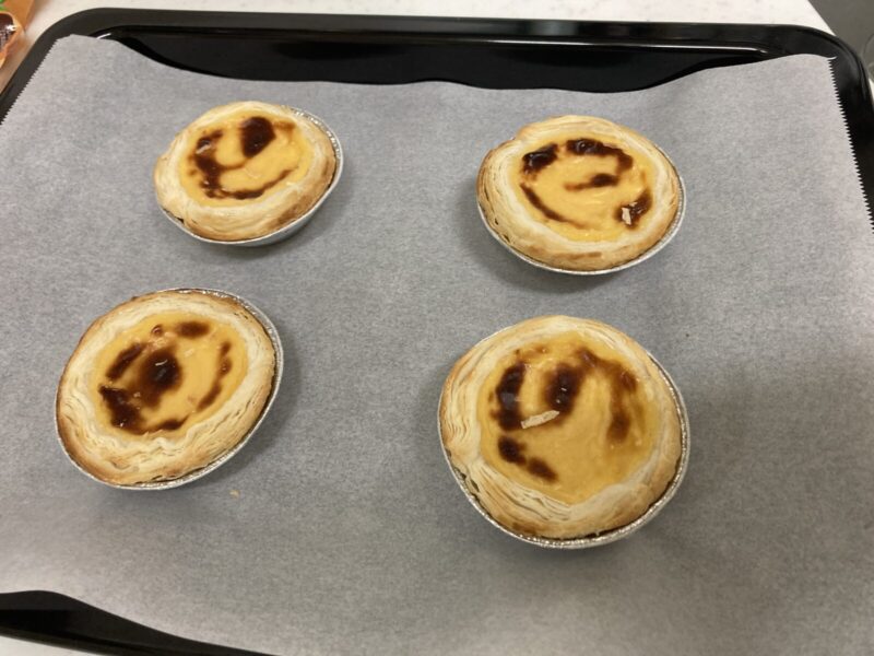 コストコ新商品NATA PURA エッグタルトの調理方法