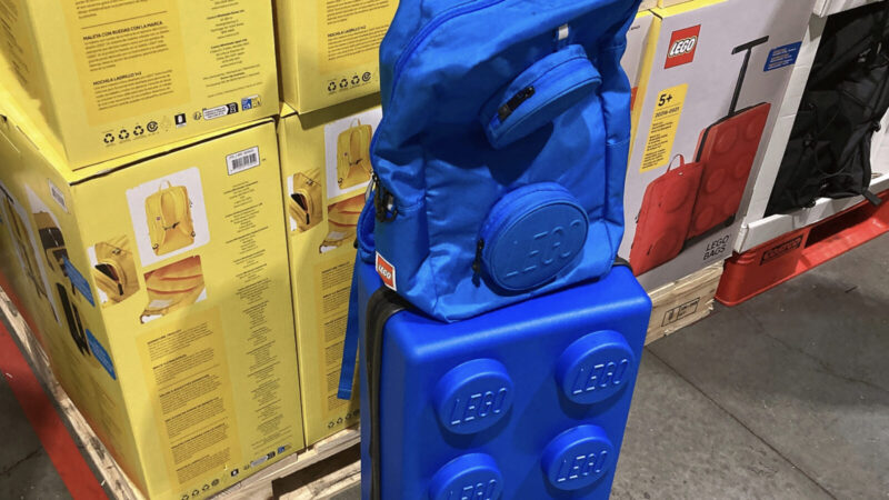 【コストコ新商品】LEGO(レゴ)キャリーオンバックパックセット!35L機内持ち込みサイズ