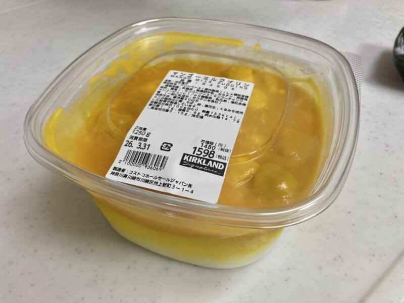 コストコ新商品マンゴーミルクプリンを実食!本当に美味しくておすすめのサッパリ系スイーツ