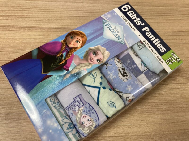 コストコでアナ雪のガールズショーツを購入！安すぎて今がチャンス！