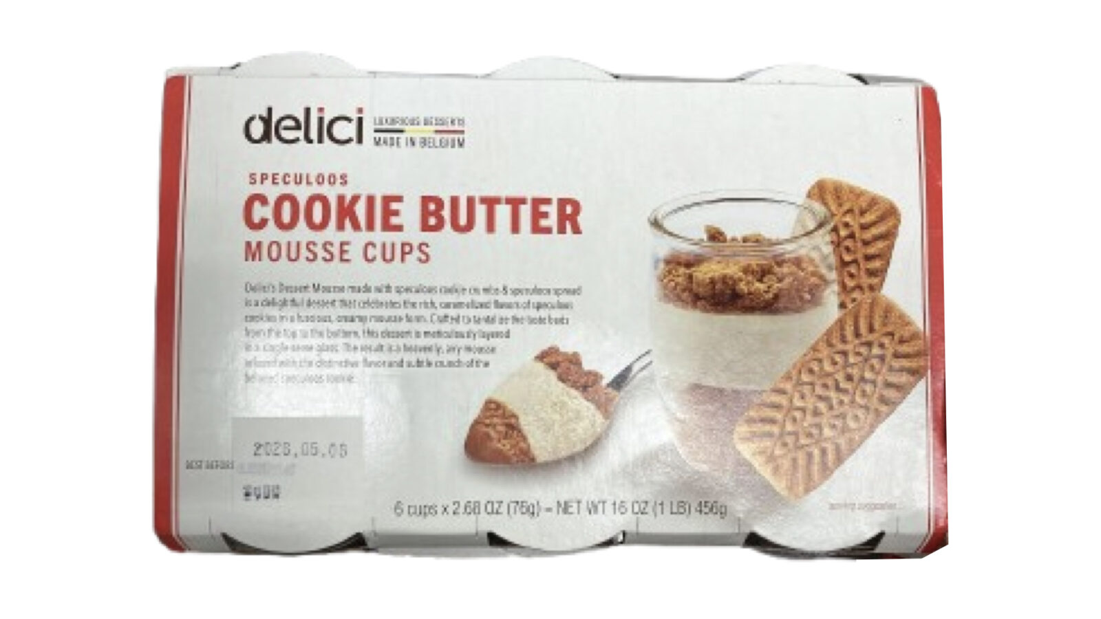 【コストコ新商品】DELICI（BELGIUM）クッキーバタームースを実食レビュー！