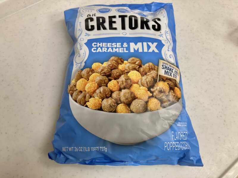 コストコこれはまじで止まらない！G.H.CRETORSポップコーンのチーズ＆キャラメルミックス