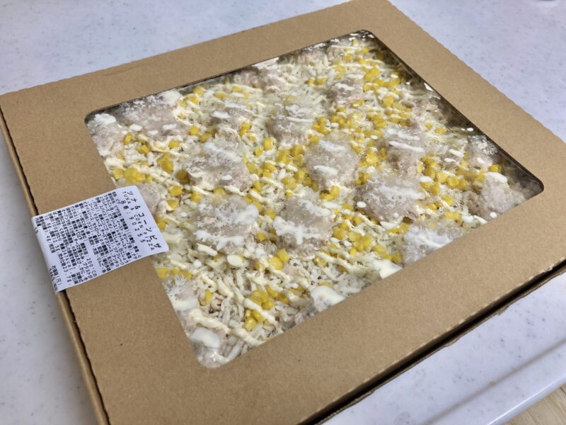 コストコのピザに新味のツナ＆コーンピザが登場！子供ウケ最高な味！