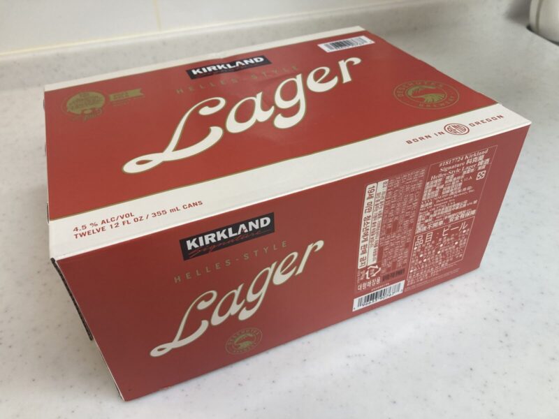 【コスパ最強】コストコの後味スッキリで飲みやすいカークランドヘレスラガービール！